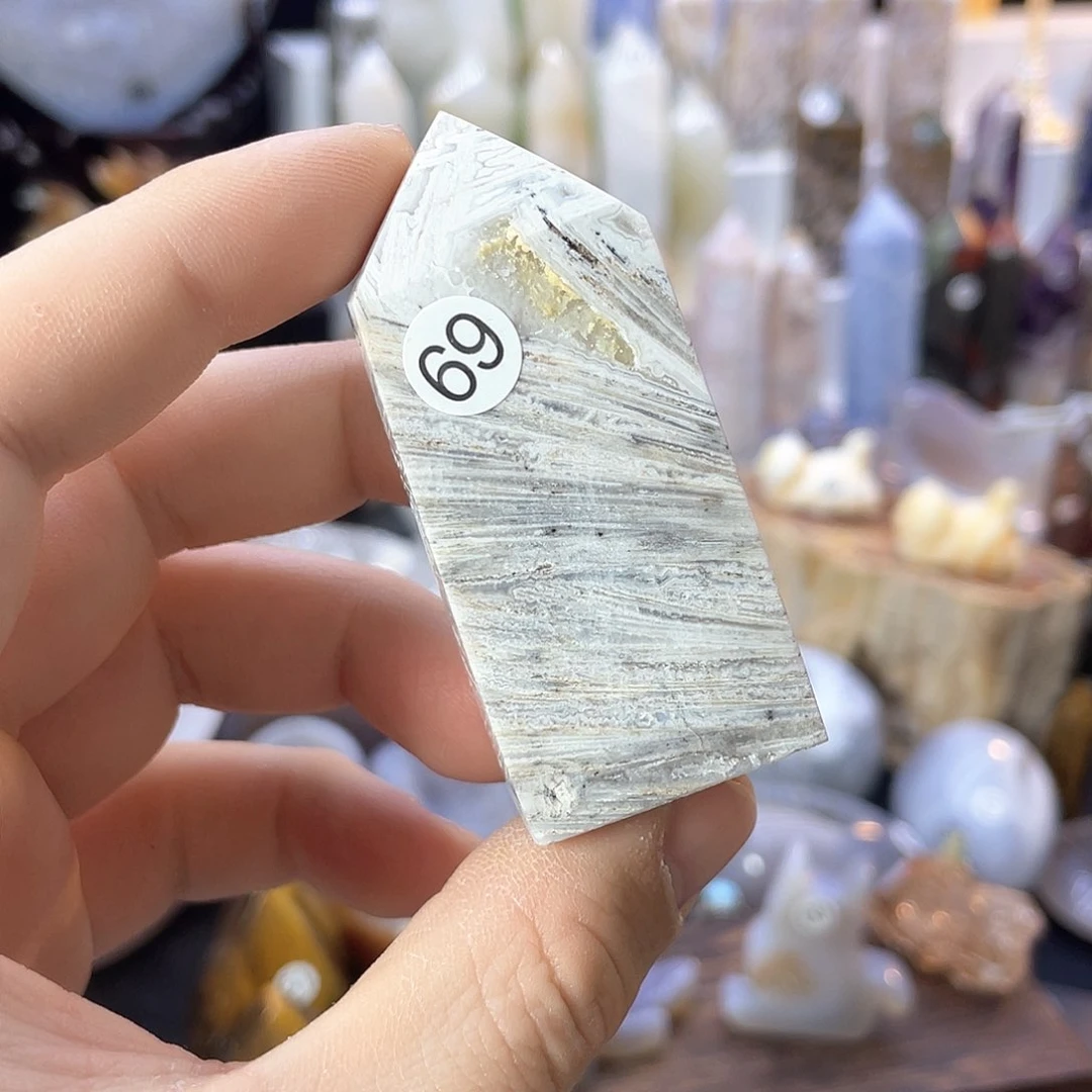 水晶北美白未镶嵌