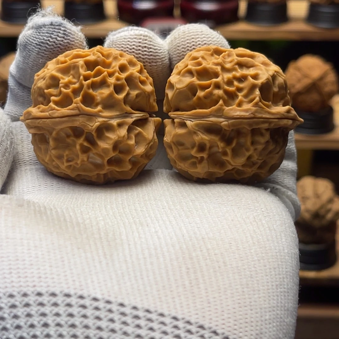 核桃40mm凤凰牡丹 一物一图