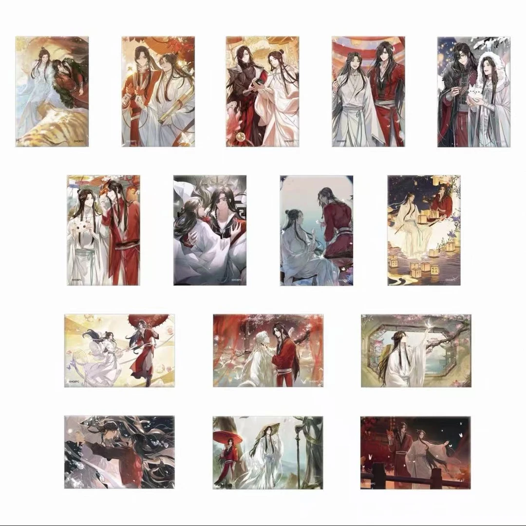 【天官赐福展】日谷天官赐福花城吧唧冰箱贴明信片(盲盒代拆)