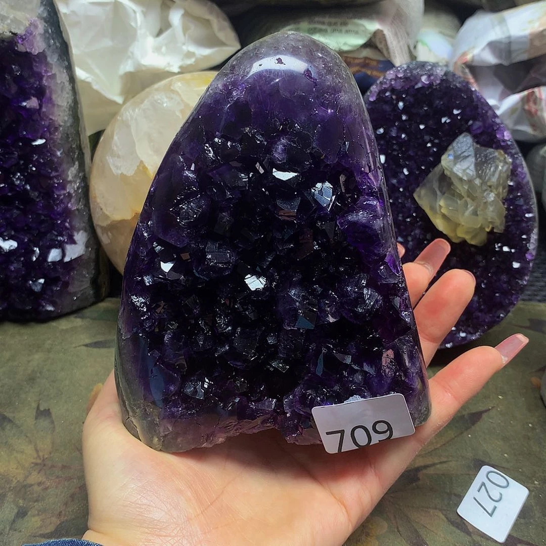 紫晶大型摆件（非配饰）未镶嵌