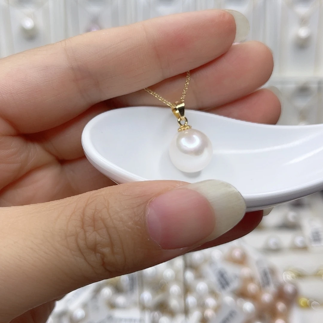 淡水珍珠合金吊坠(赠链)