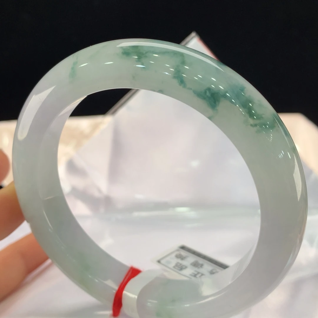 翡翠未镶嵌手镯0036