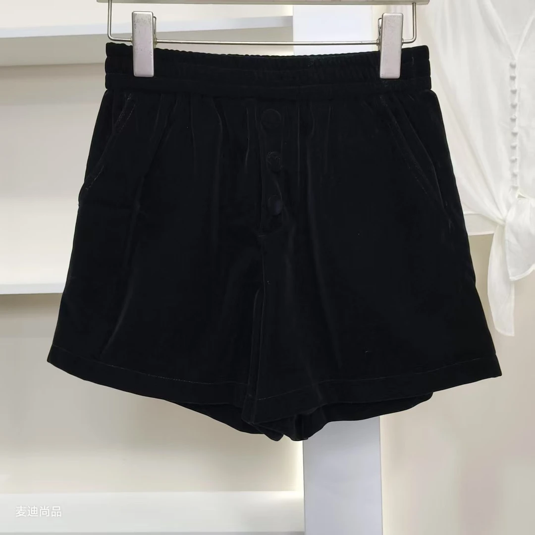 麦迪尚品【DS】50604168 松紧腰休闲短裤夏季女装品牌折扣