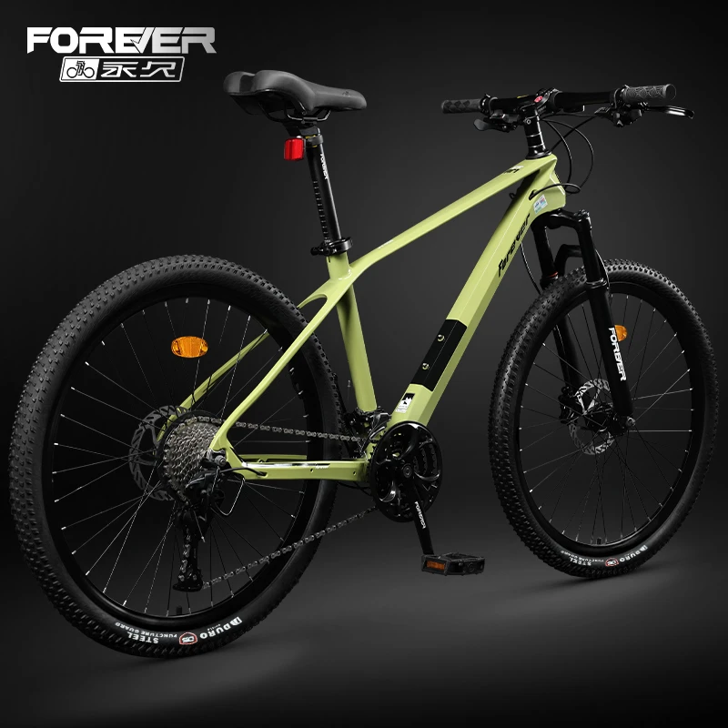 永久牌镁合金山地自行车油碟越野禧玛诺变速减震成人男单车JT056