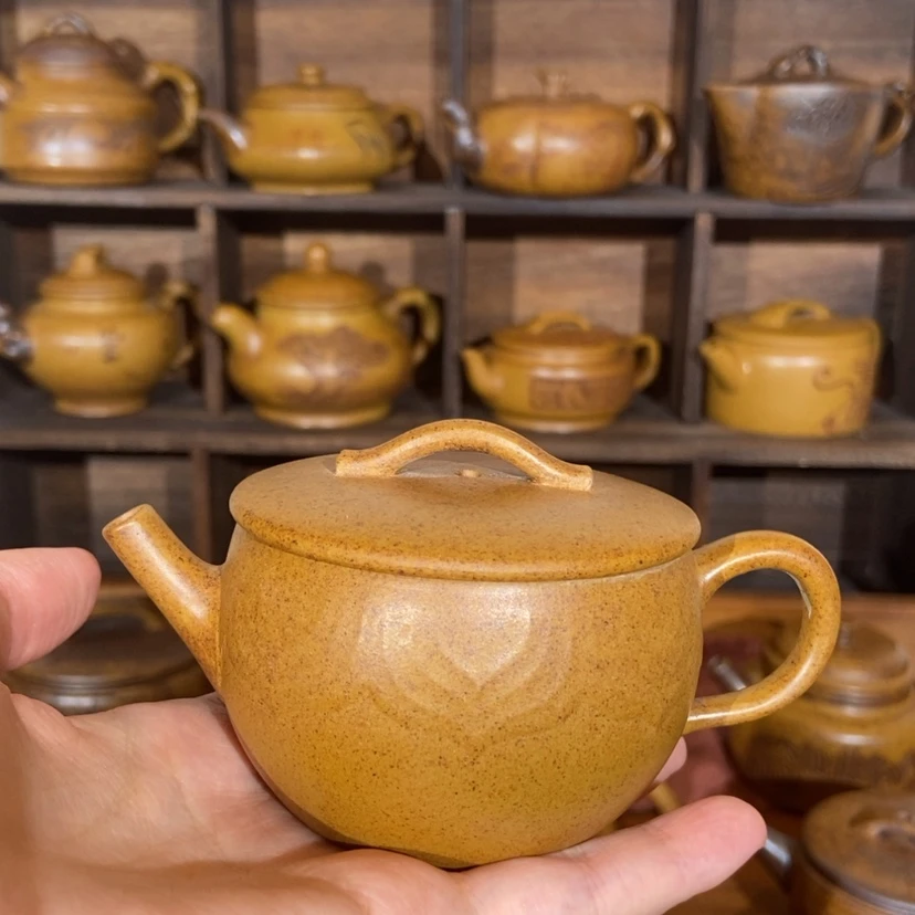 【闪购商品】紫砂茶壶ζ**川一叶紫砂手工壶