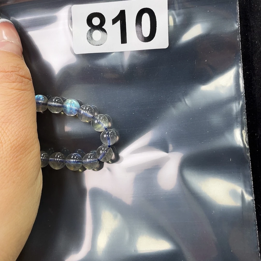 ****捏手串810。 月光石未镶嵌