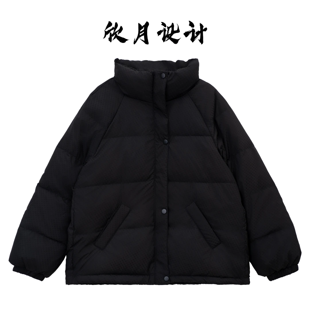 Nanerlly撤柜短款小点点90白鸭绒羽绒服MX-0762