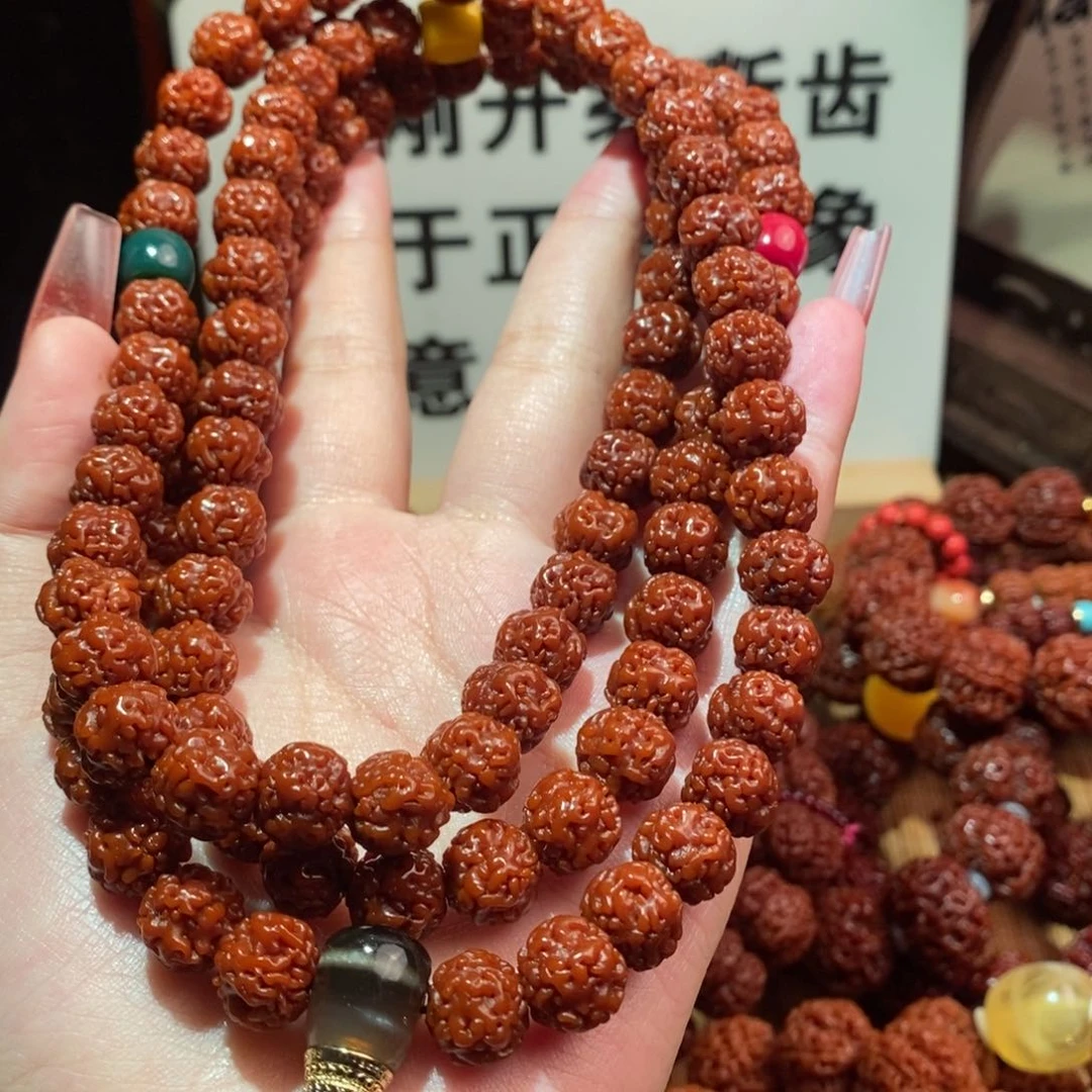 金刚菩提手串10-108树王配饰