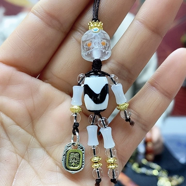 玛瑙/玉髓合金颈饰