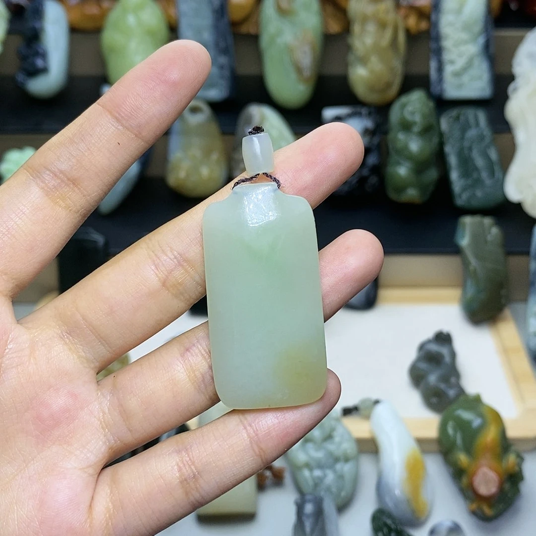 【闪购商品】颈饰未镶嵌和田玉石***.