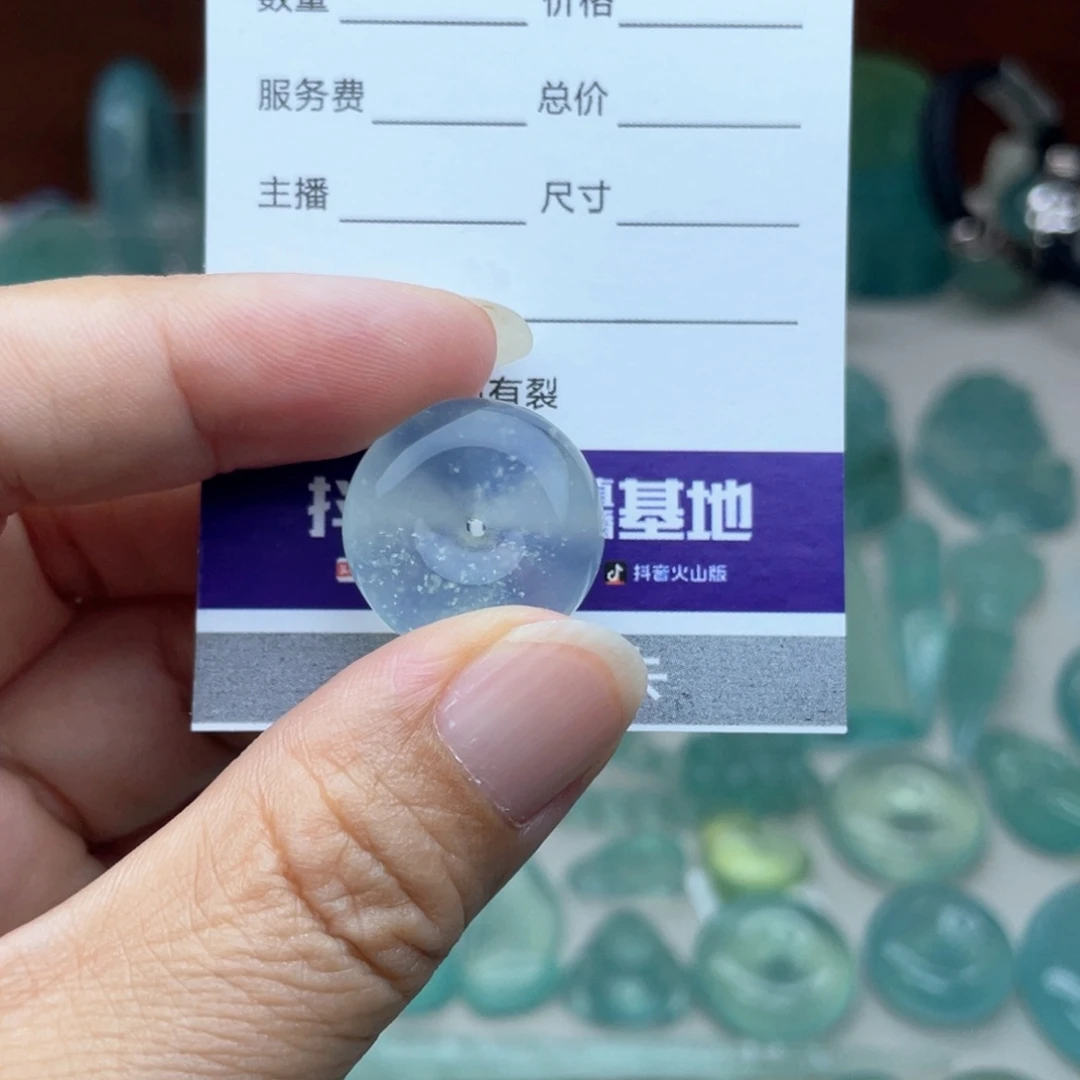 1***姐蛇纹石玉未镶嵌颈饰