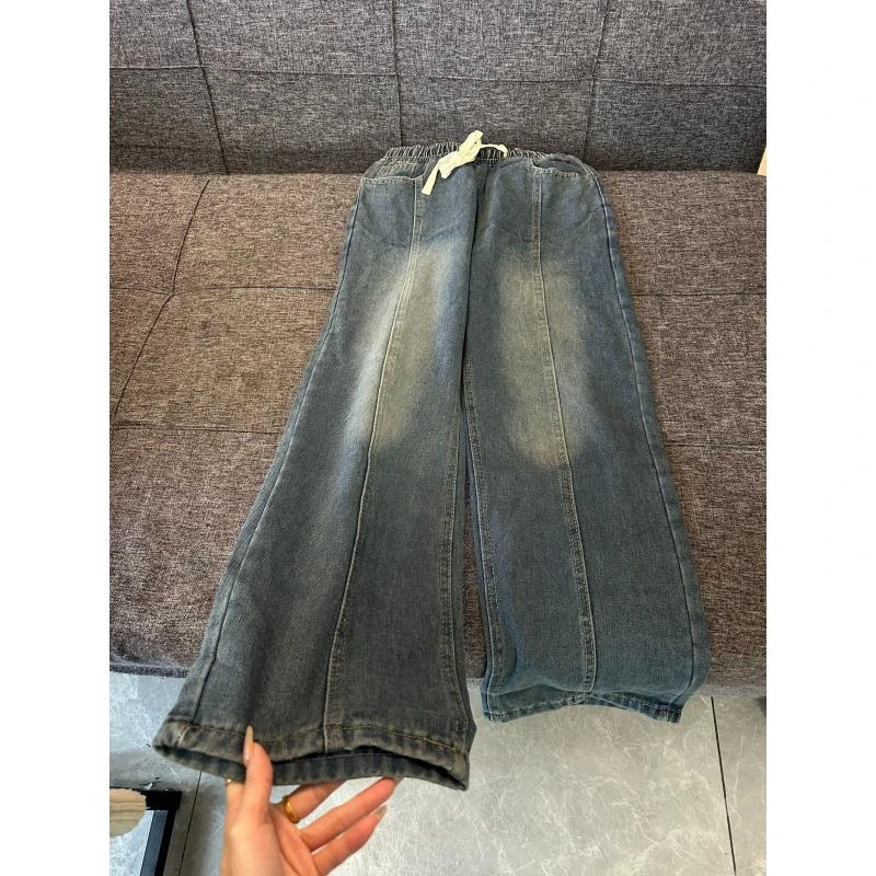 B43 港风潮男女新款长裤