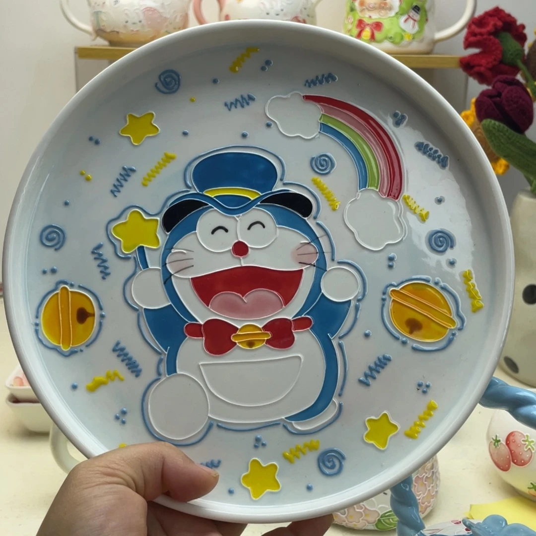 铃***乐手绘手工制作陶瓷35