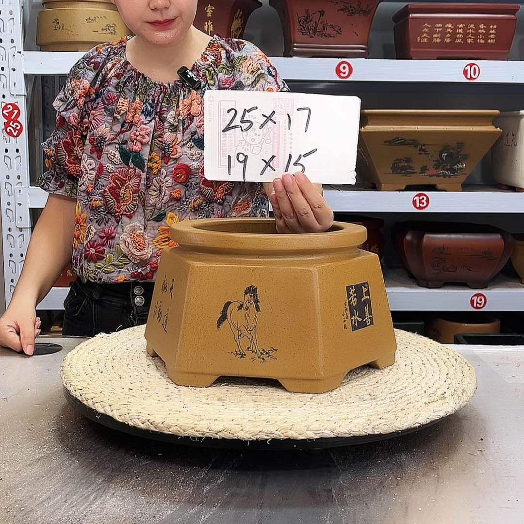 紫砂花盆紫砂花盆