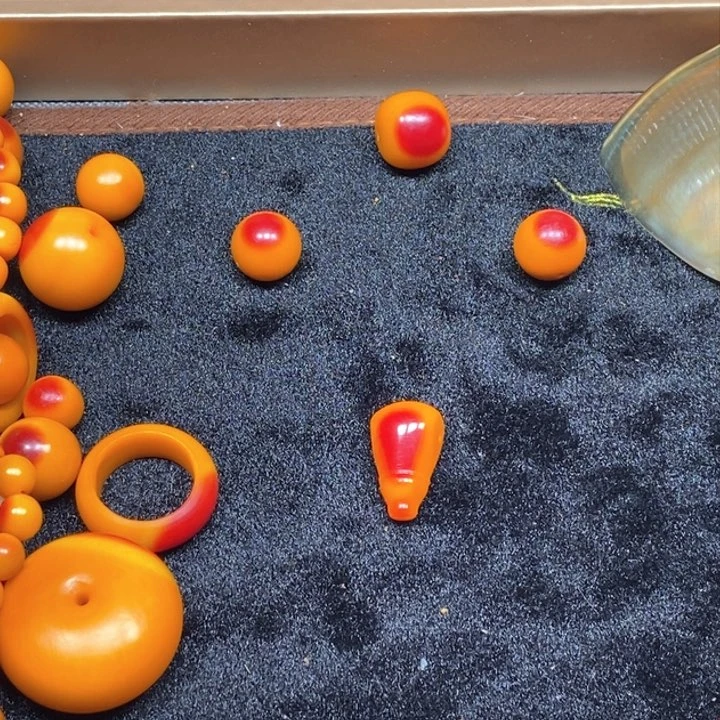 精品原红鸿运当头顶珠腰珠三通