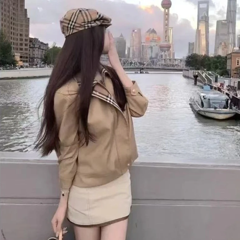 【头头女装】复古高腰短款外套#13408