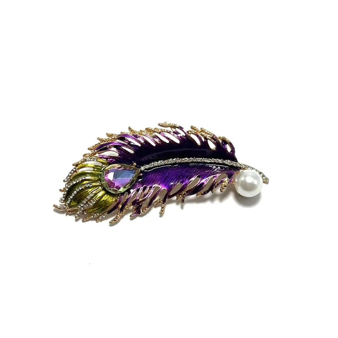 铜合金胸针 【倾采倾惆】Beverly  定制款高级百搭胸针~L115