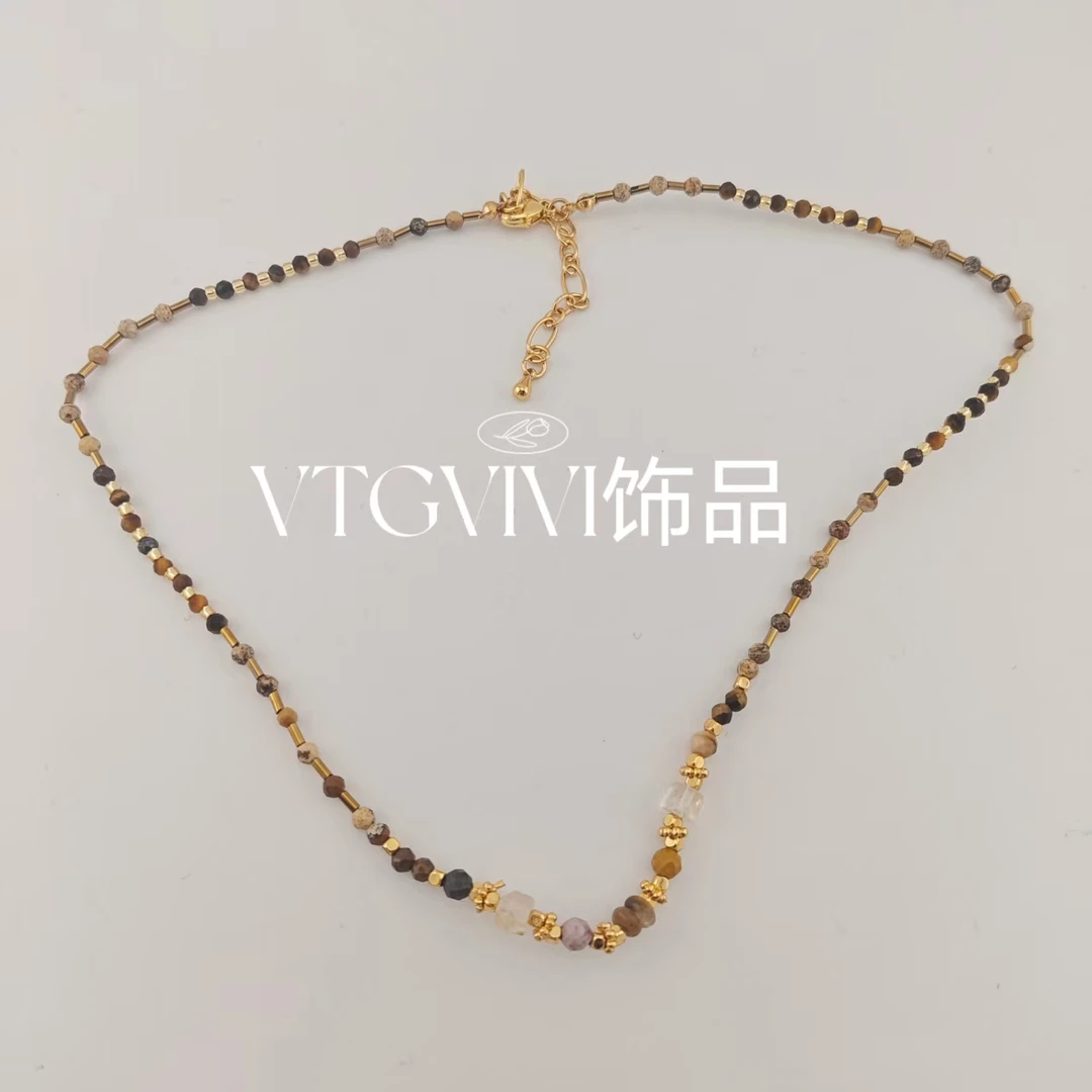 铜合金项链 VTGViVi饰品/中古饰品/时尚复古/01/新款中古项链