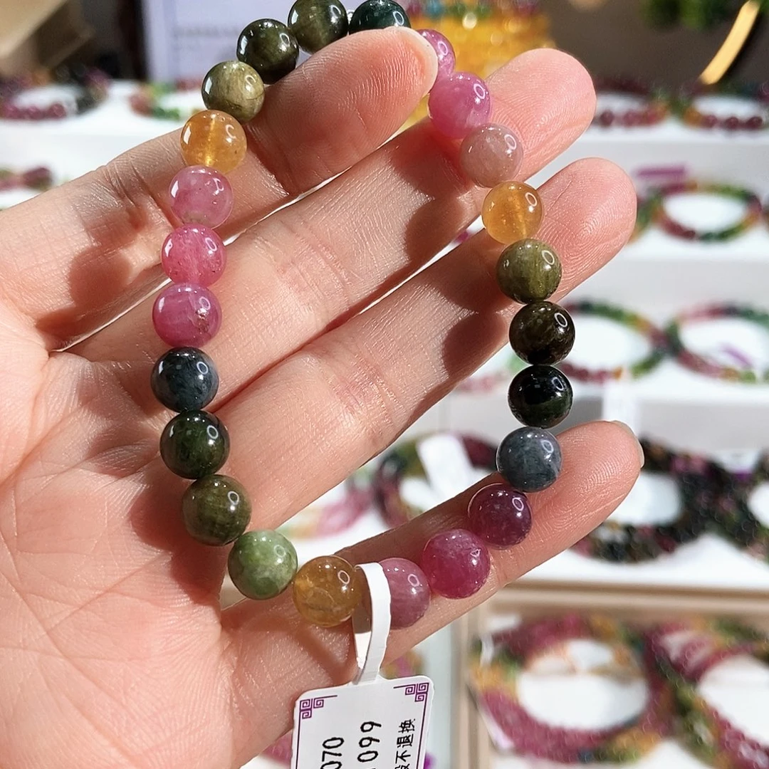 手链未镶嵌碧玺G2612070素圈颜色微差