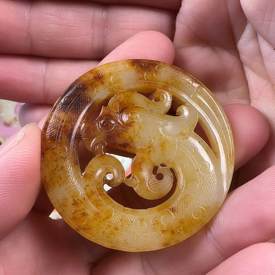 和田玉挂件未镶嵌