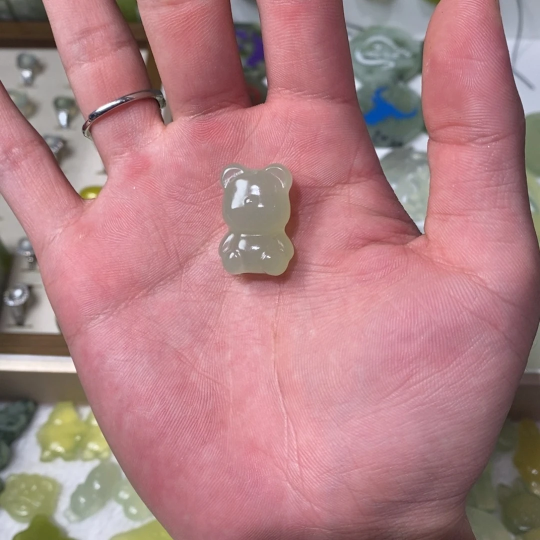 未镶嵌岫玉吊坠(不含链)两单包邮