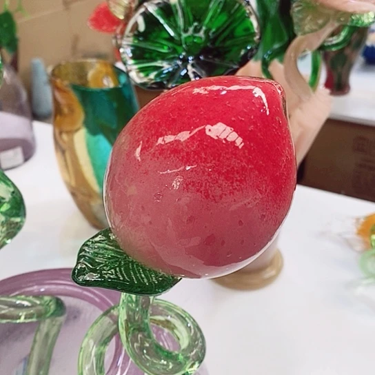 琉璃桃子高45厘米