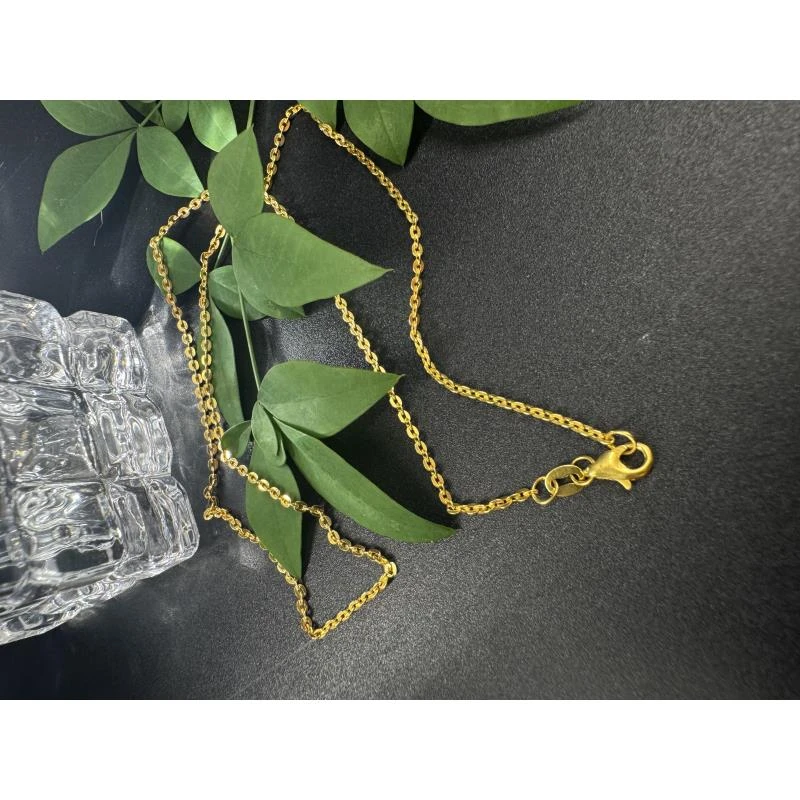 【48小时鉴赏期】光面闪O项链