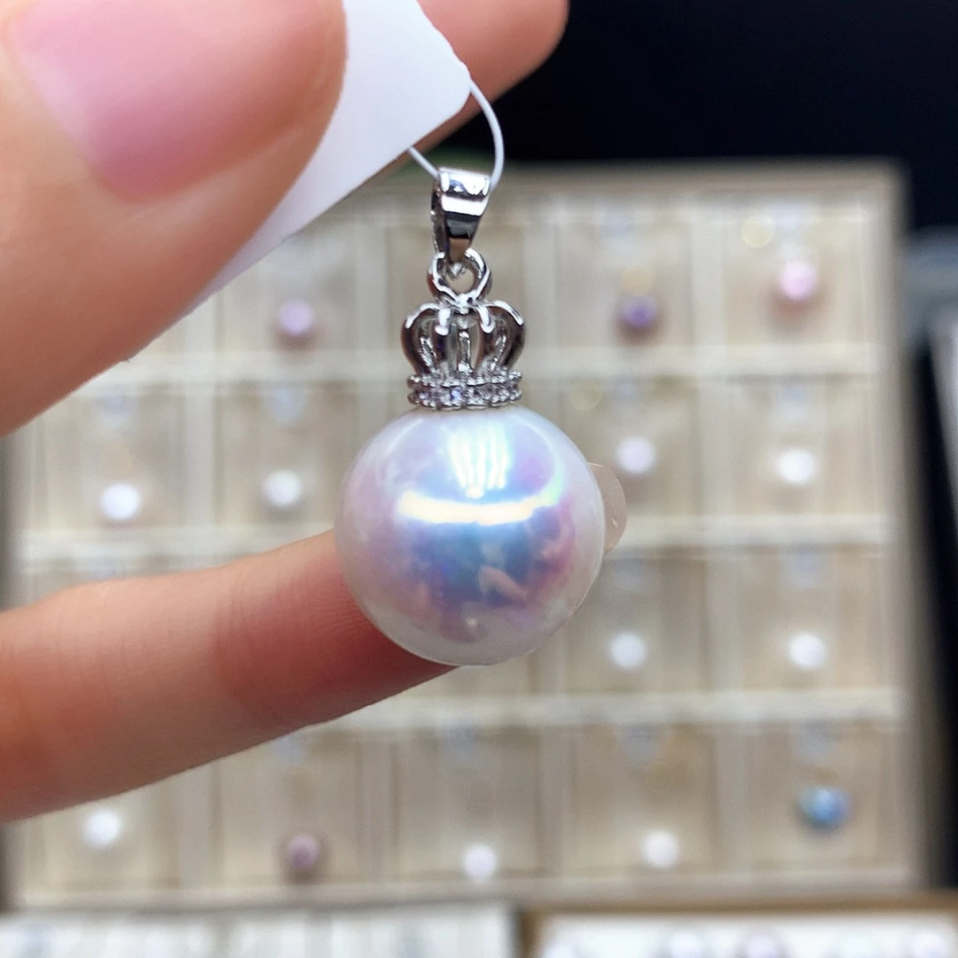淡水珍珠合金颈饰
