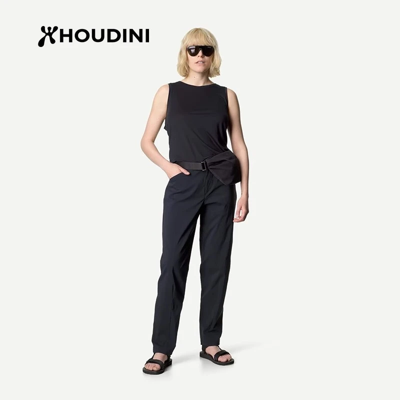 HOUDINI/胡丁尼 Wadi 瓦迪长裤 轻薄透气 简约防晒长裤 女