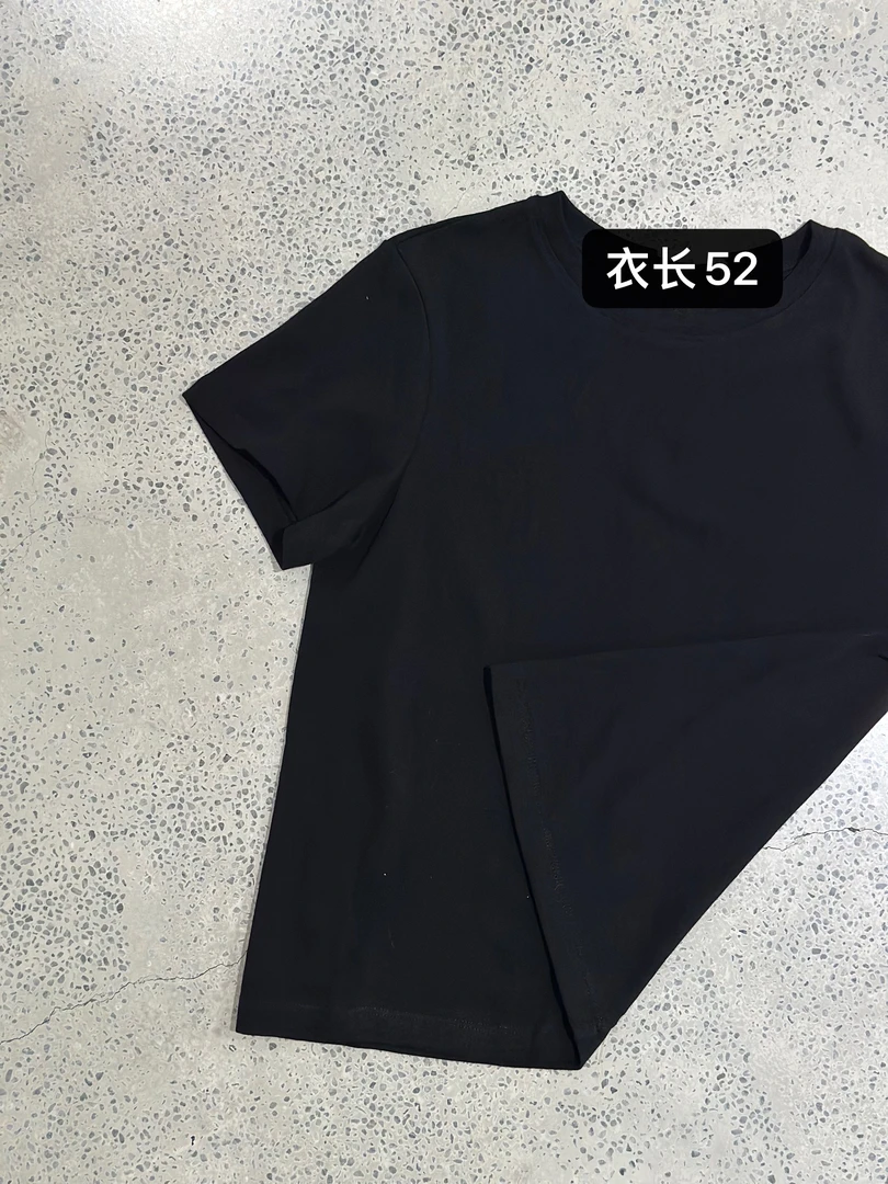 用来做搭配的黑色T面料舒服高质no退 no换