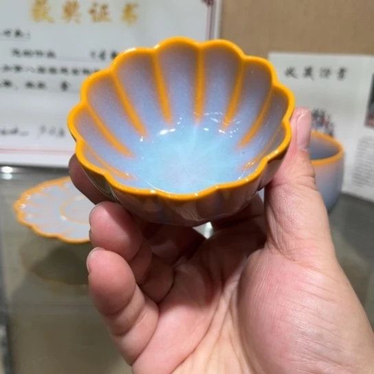 瓷片陶瓷茶具汝瓷茶具