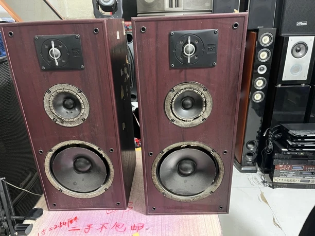 8新 JBL 二手 八寸书架音响 要换喇叭边