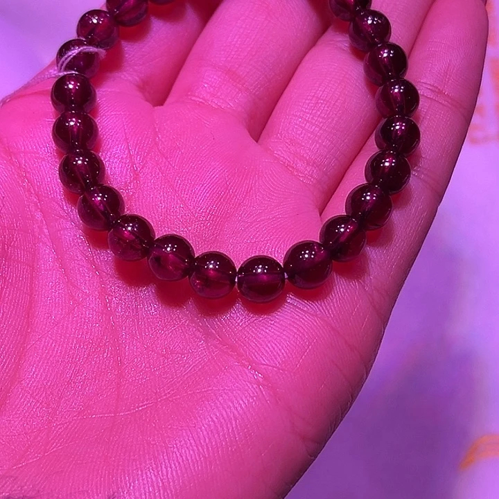 水晶手链未镶嵌嗡**?紫牙乌