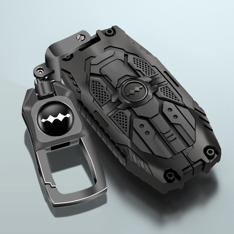 方程豹5钥匙套高级感24/2025款比亚迪机甲豹8汽车壳包扣改装男士