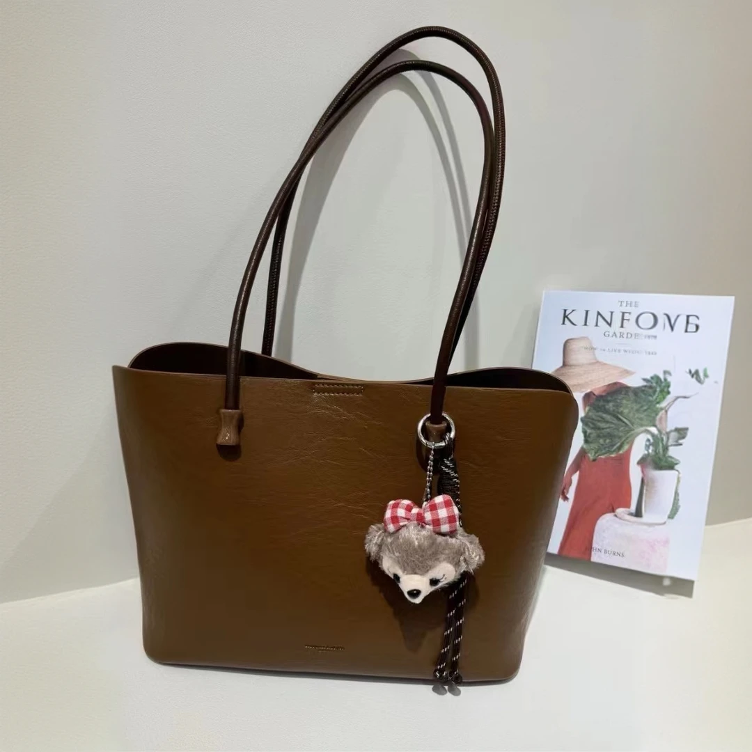 【Show Mi】QYX-81193-1-棕色-轻奢小众时尚百搭女士包sm