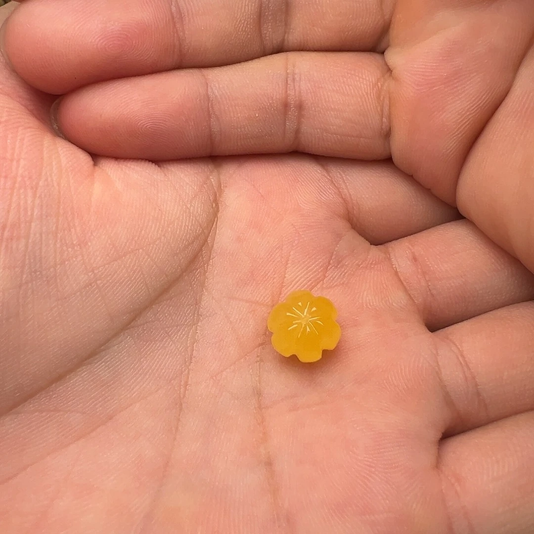 失***好蜜蜡未镶嵌颈饰南瓜珠提溜吊坠