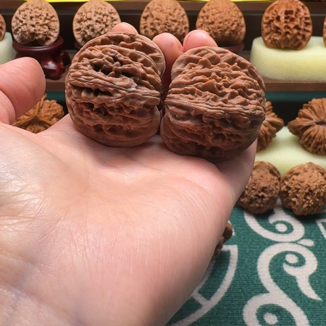 吊坠文玩核桃42四座楼