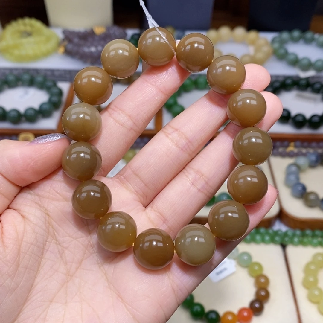 简***单未镶嵌手串和田玉