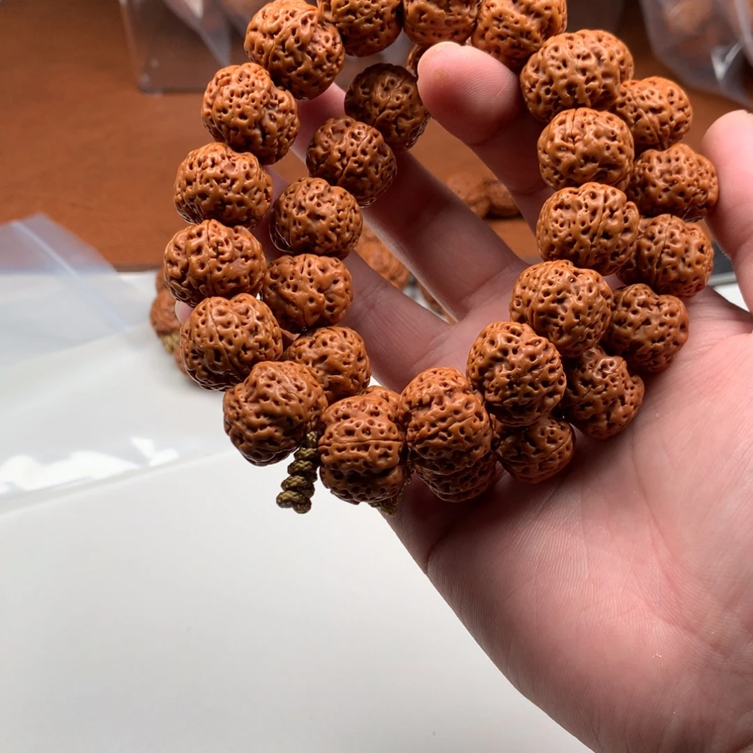 手串金刚菩提19.5尺寸飞碟肉梅花