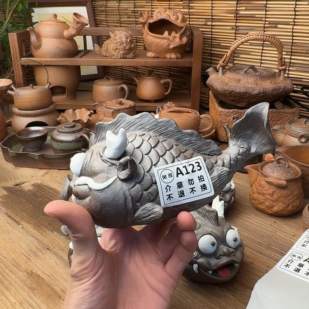 原矿老岩泥茶器系列