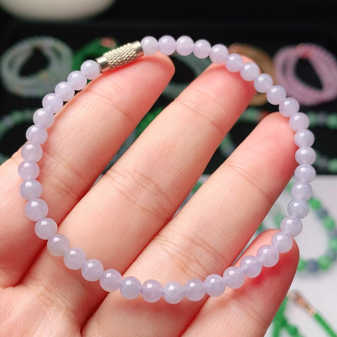 未镶嵌手链翡翠翡翠