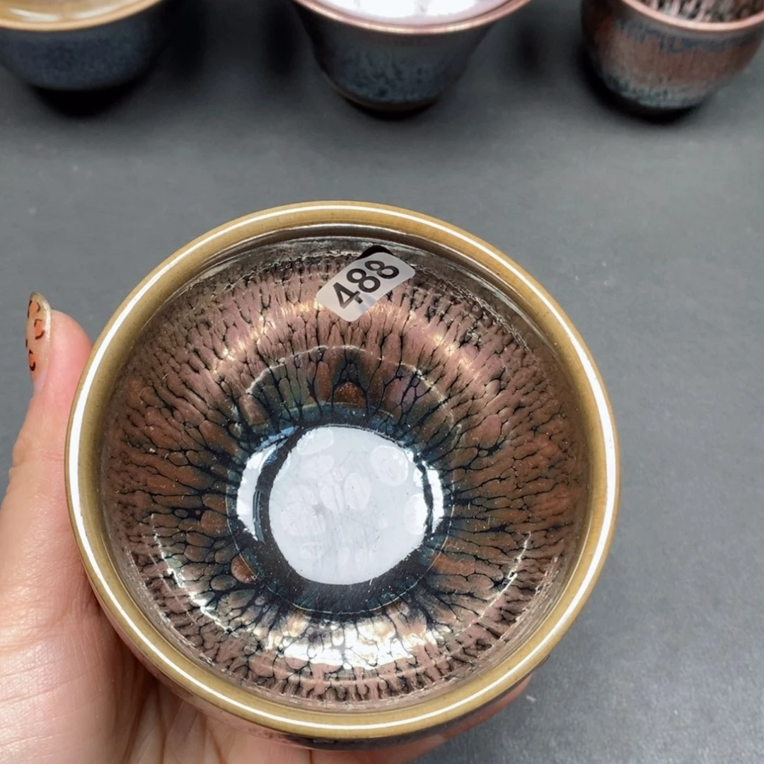 茶盏建窑建盏主人杯488