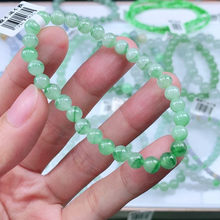 未镶嵌手链翡翠翡翠