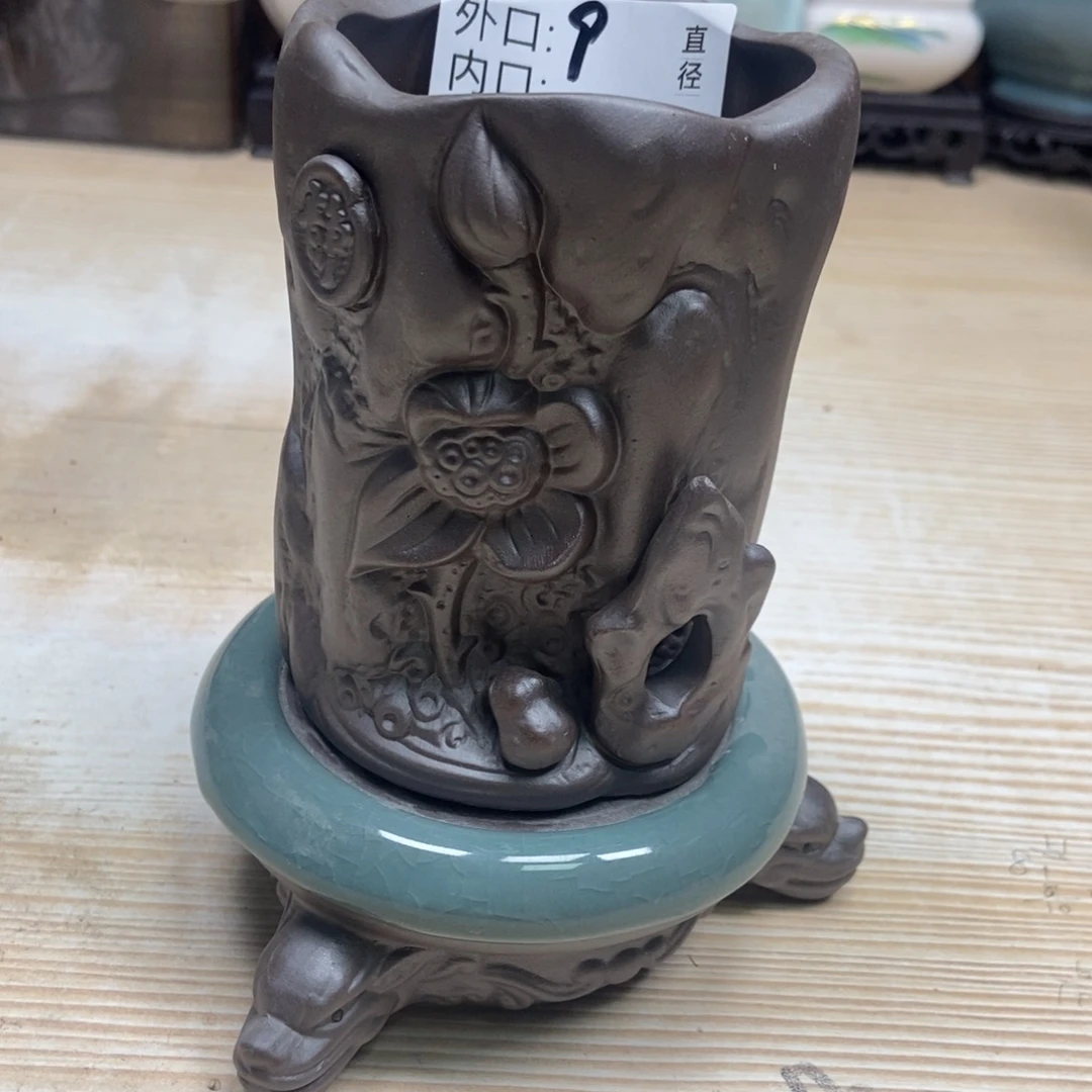 瓷片陶瓷花盆陶瓷艺术