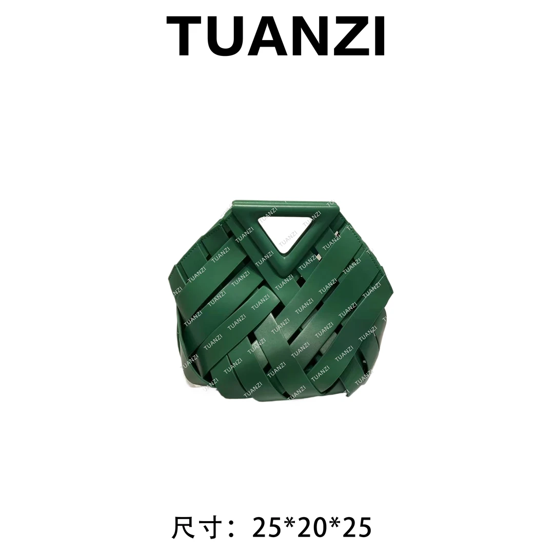 【高端玩家】 新款休闲百搭经典腋下斜跨女包 J-6449-塞车绿