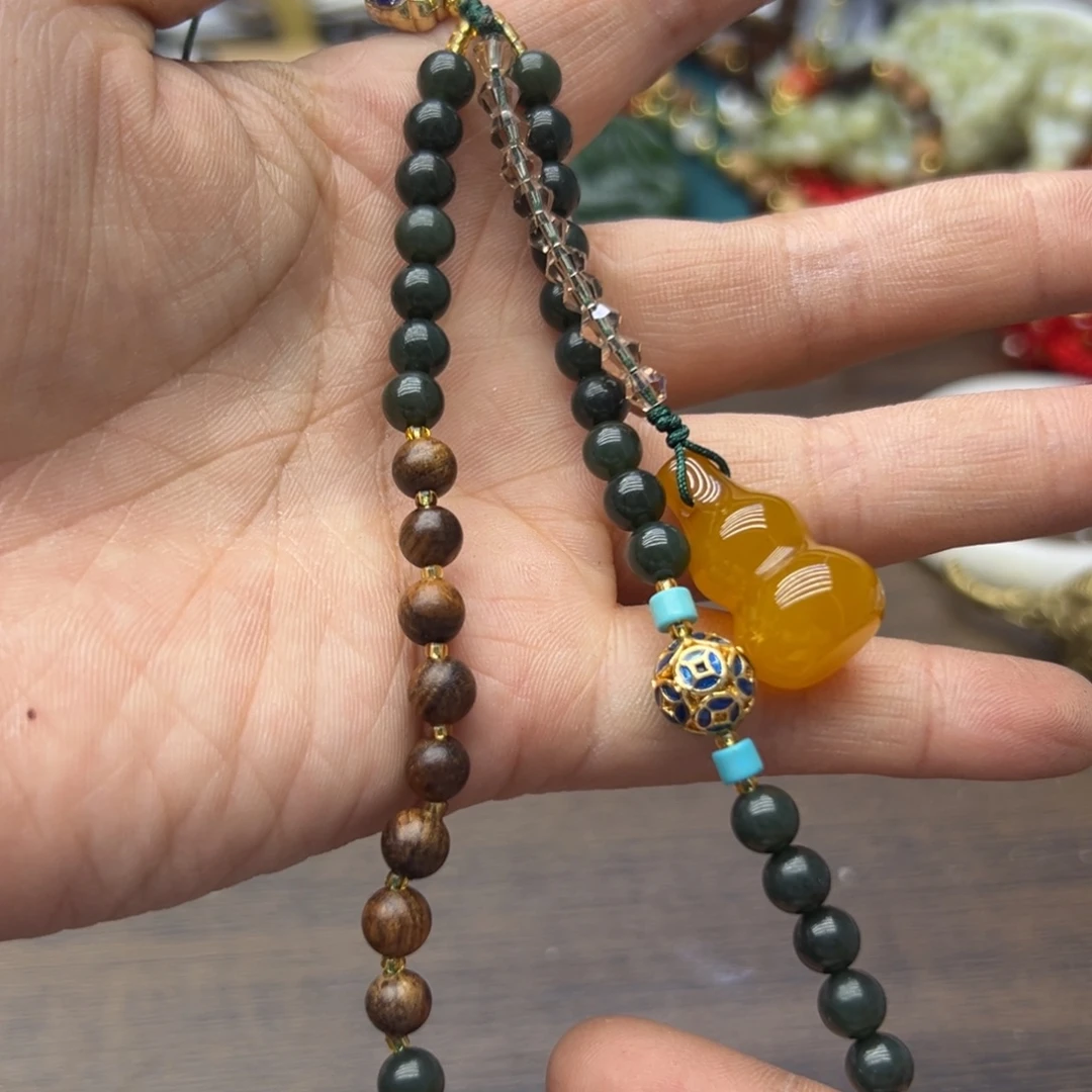 和田玉未镶嵌颈饰1317