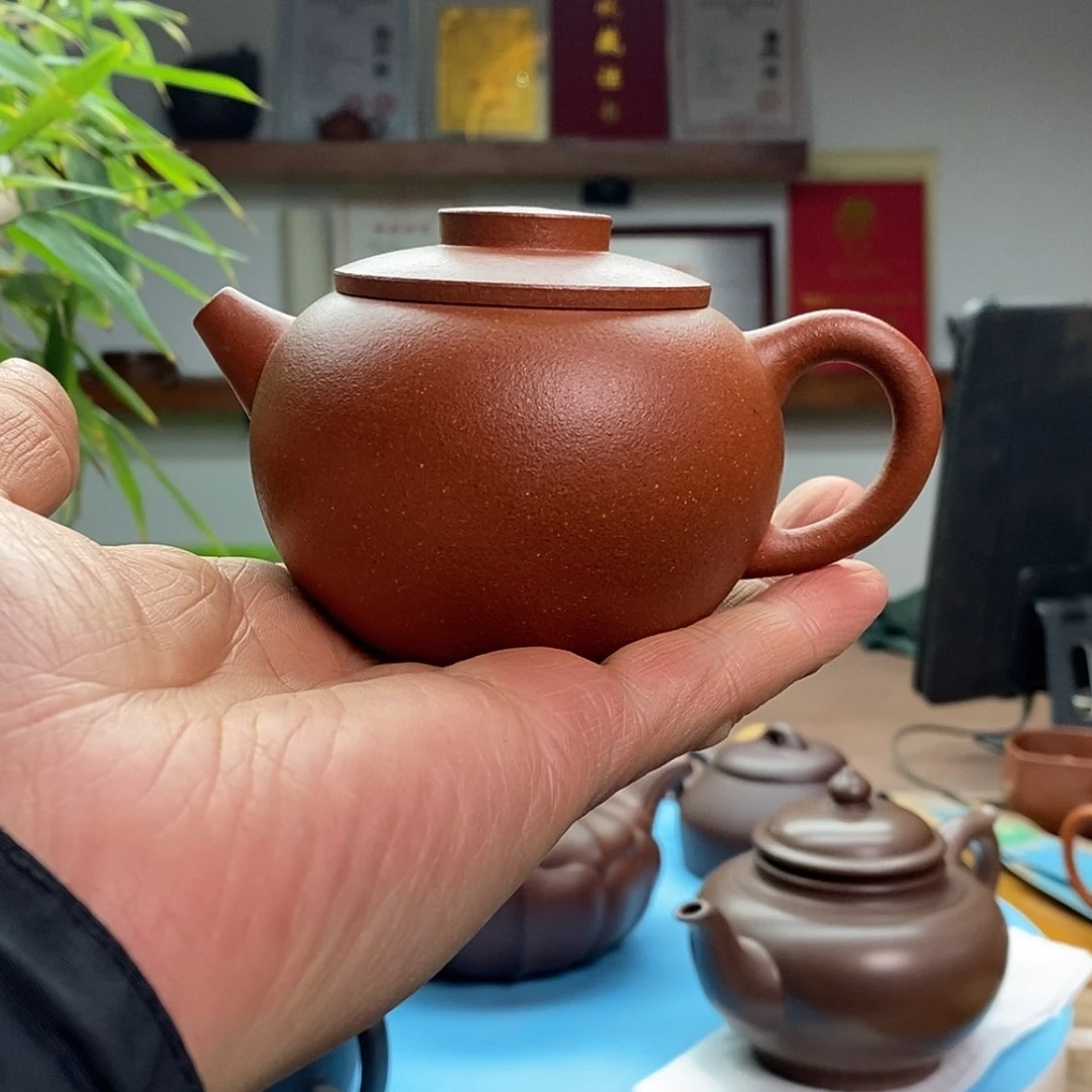 【闪购商品】茶壶段泥巨轮珠:180CC:裴佳文:国工
