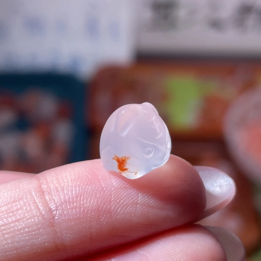南红玛瑙未镶嵌挂件14071