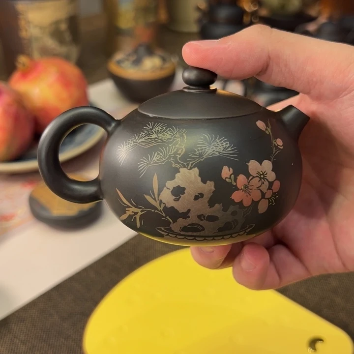 荟***苒建水紫陶手工西施壶