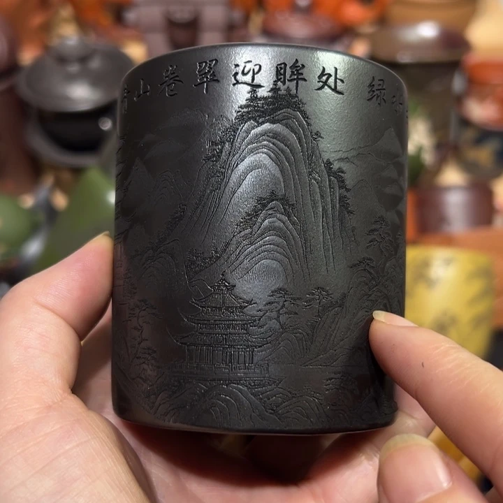 茶杯紫砂宜兴紫砂主人杯